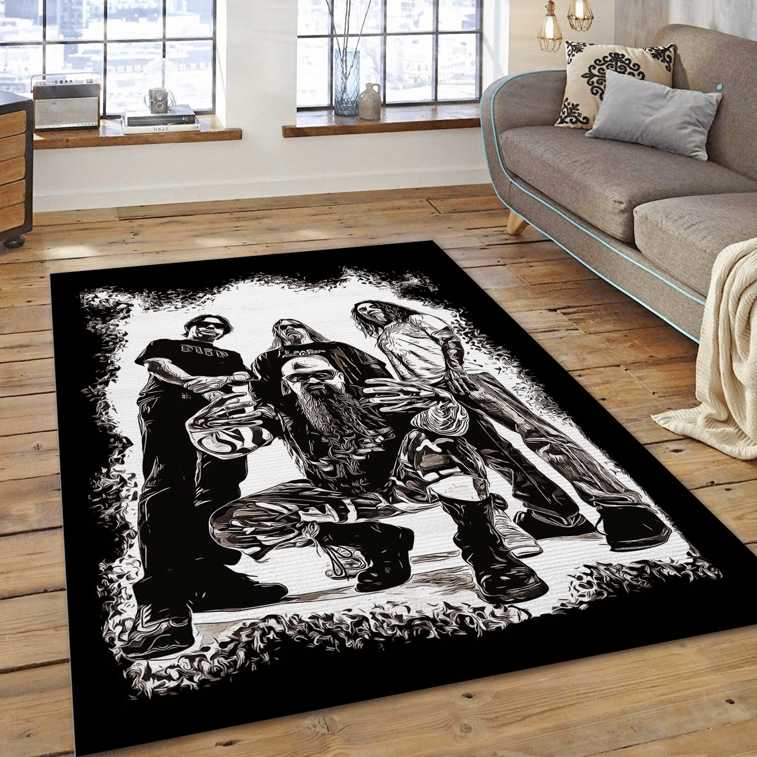 Slayer Band 2 Music Area Rug For Christmas, Living Room  Rug - Christmas Gift US Decor - Indoor Outdoor Rugs