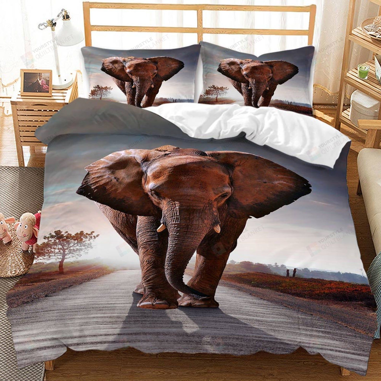 Elephant Bed Sheets Duvet Cover Bedding Sets