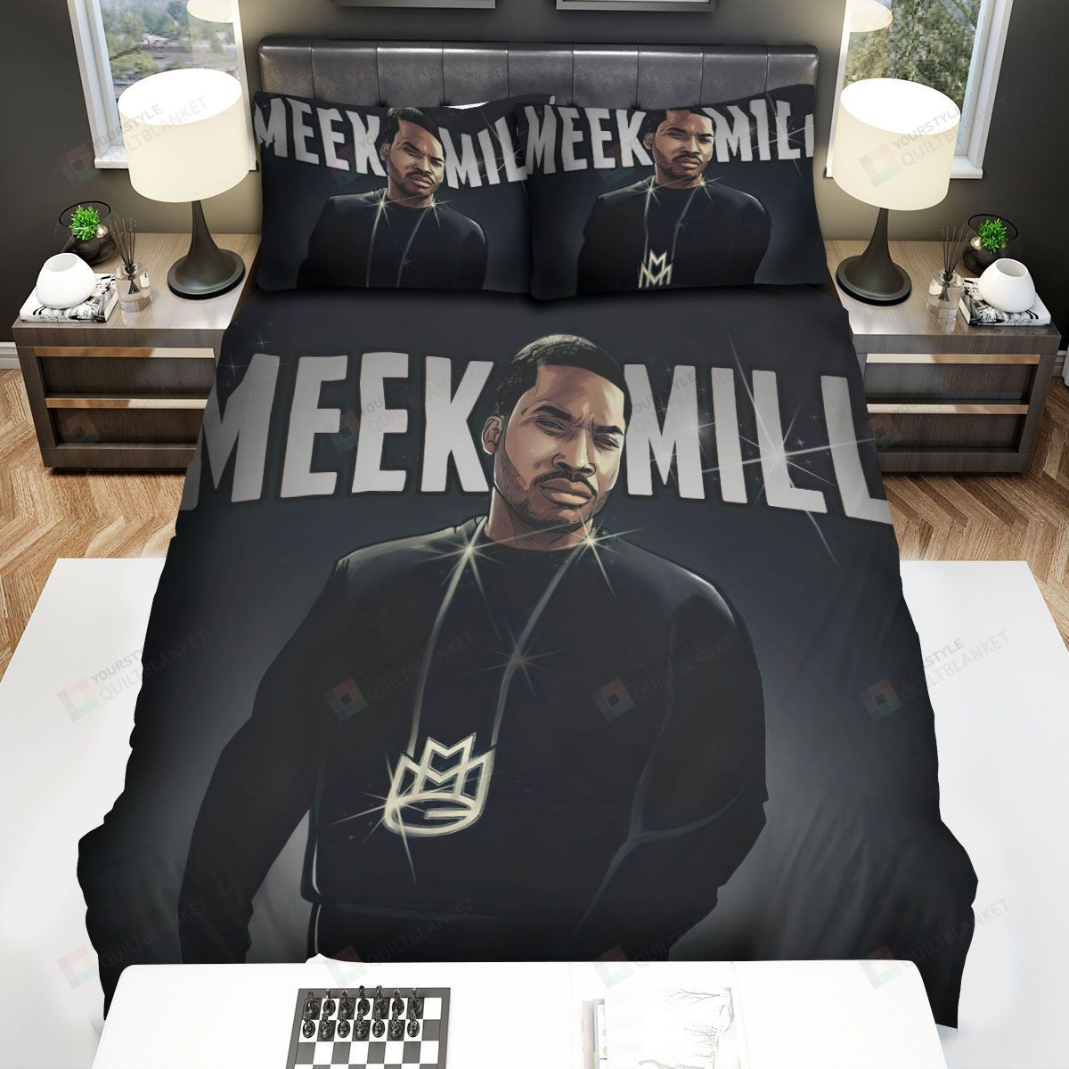 Meek Mill Bed Sheets Spread Comforter Duvet Cover Bedding Sets