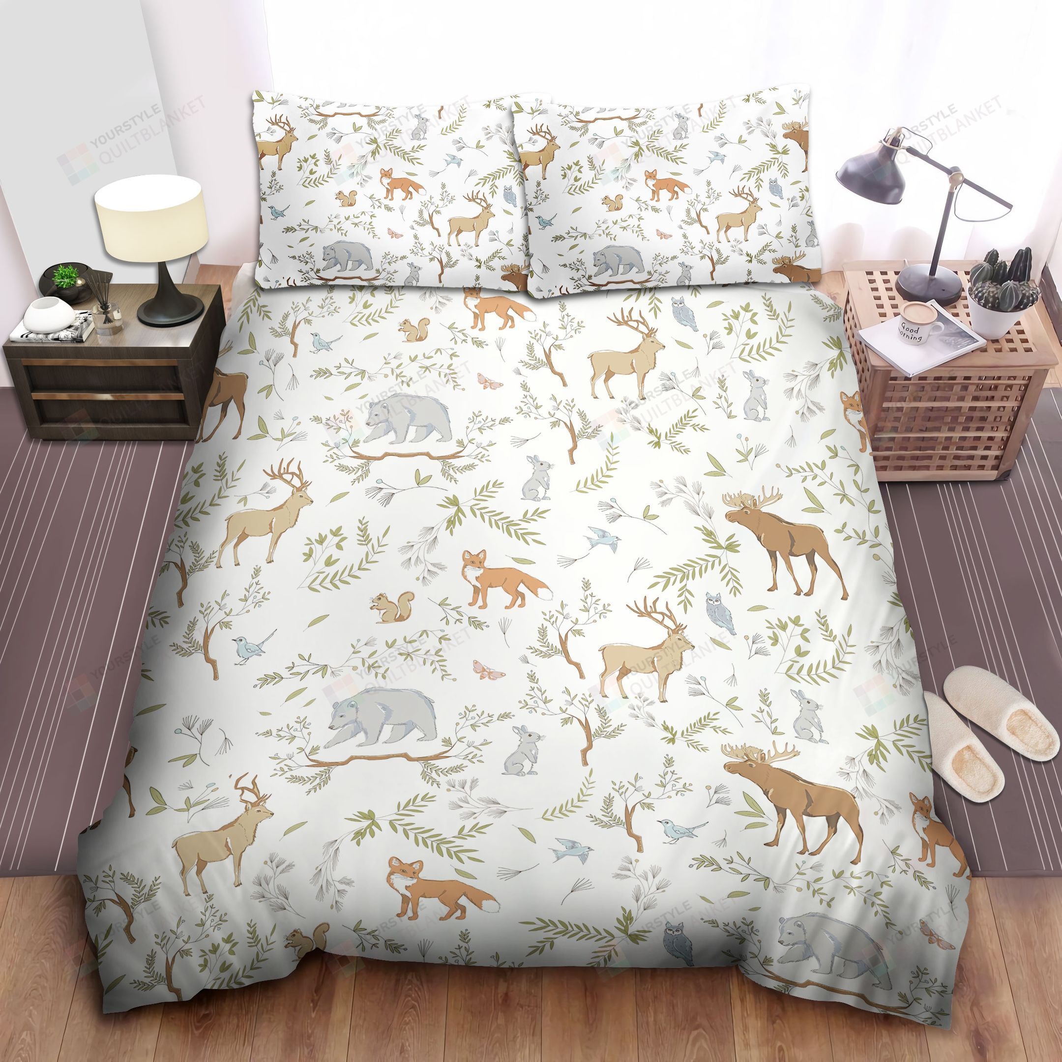 Woodland Bedding Sets (Duvet Cover & Pillow Cases)