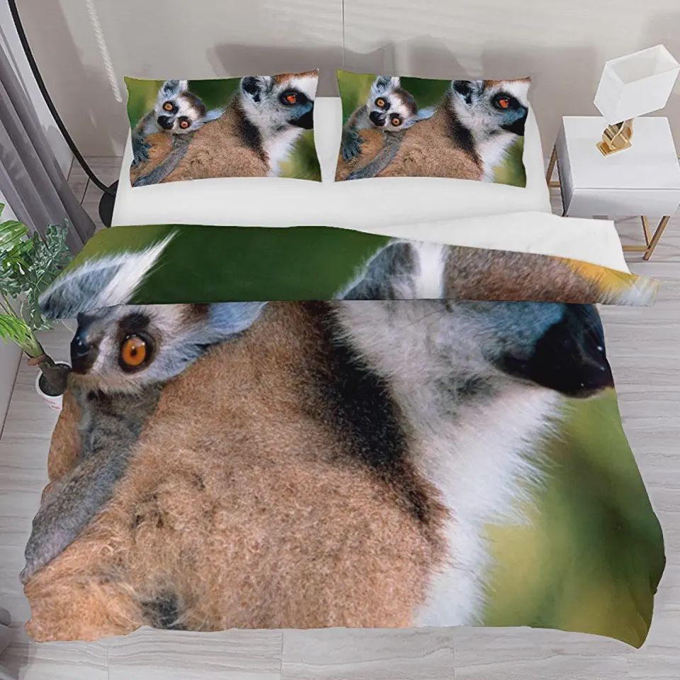 Lemur Bed Sheets Duvet Cover Bedding Sets