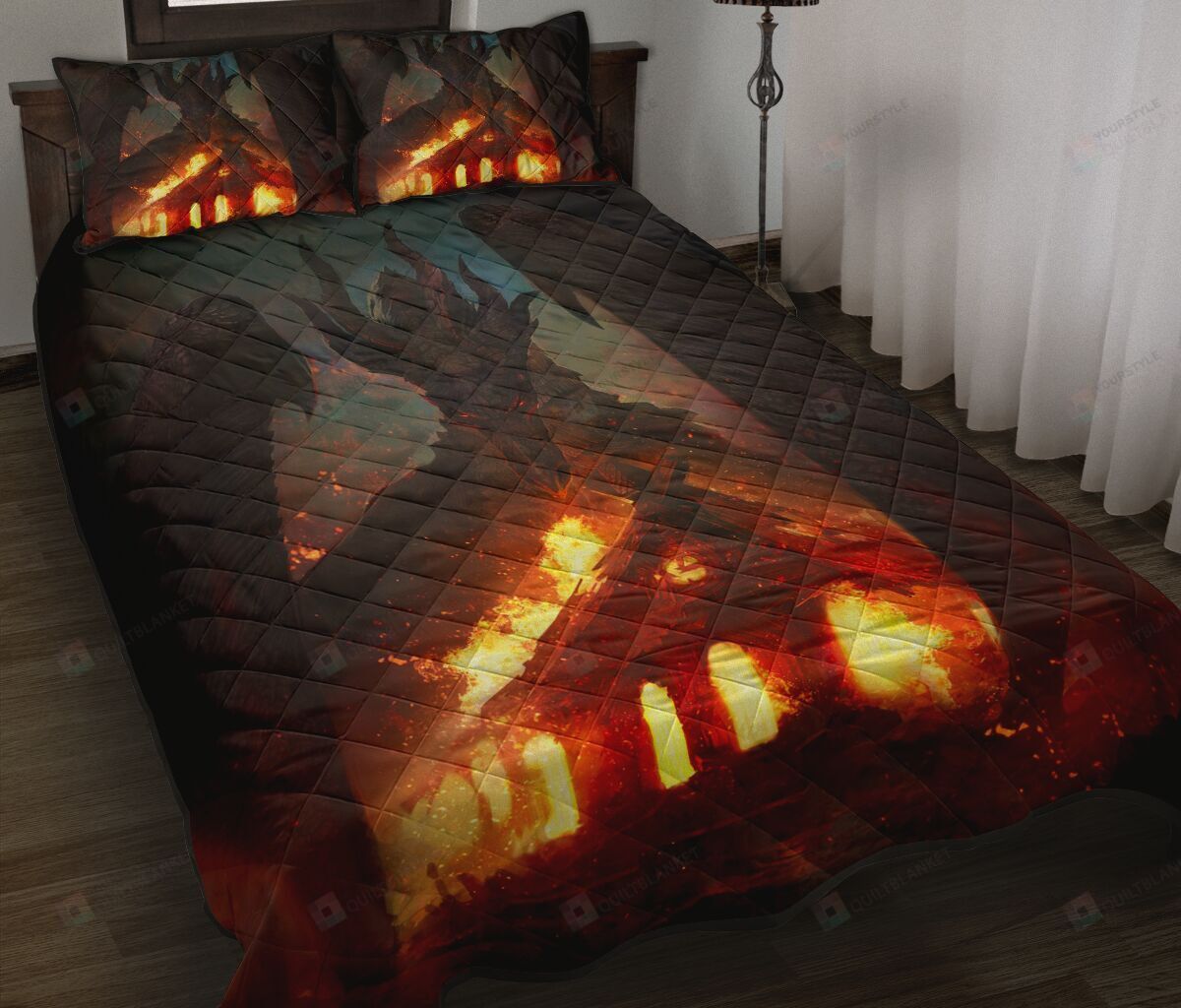 Dragon Legends Quilt Bedding Set