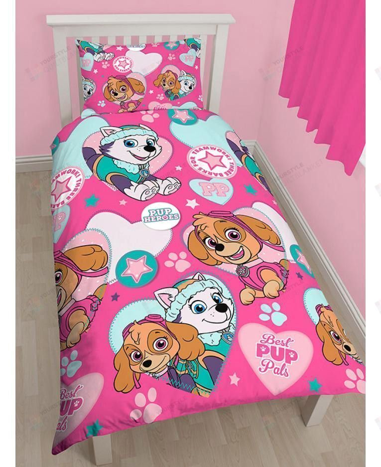 Paw Patrol Skye Duvet Cover Bedding Set