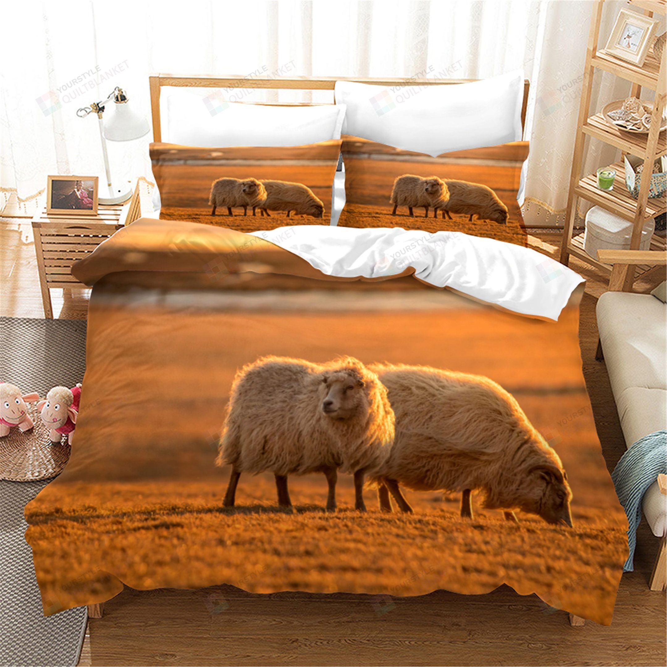 Sheeps Bedding Set Bed Sheet Duvet Cover Bedding Sets