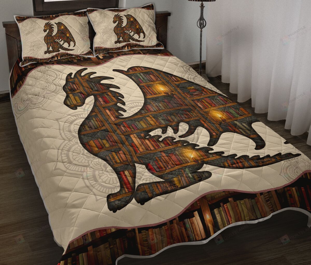 Dragon Quilt Bedding Set