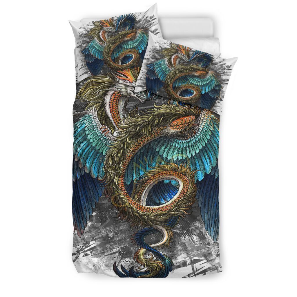 Dragon Art Bedding Set Cotton Bed Sheets Spread Comforter Duvet Cover Bedding Sets