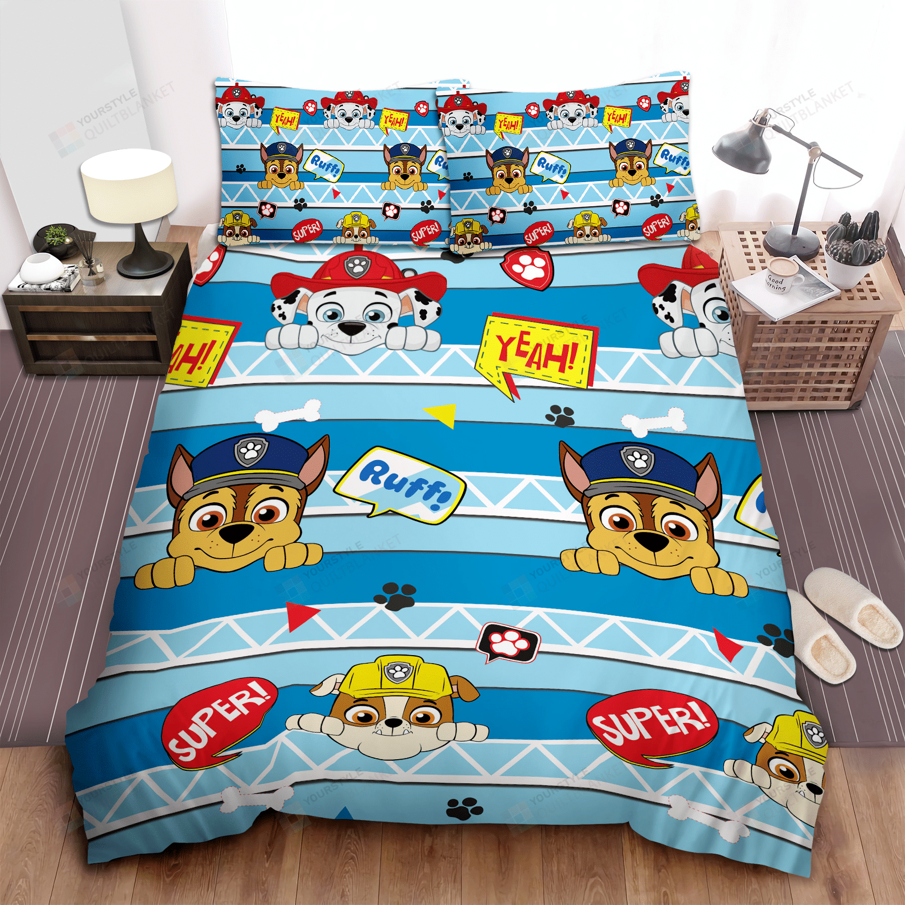 Paw Patrol Duvet Cover Bedding Set