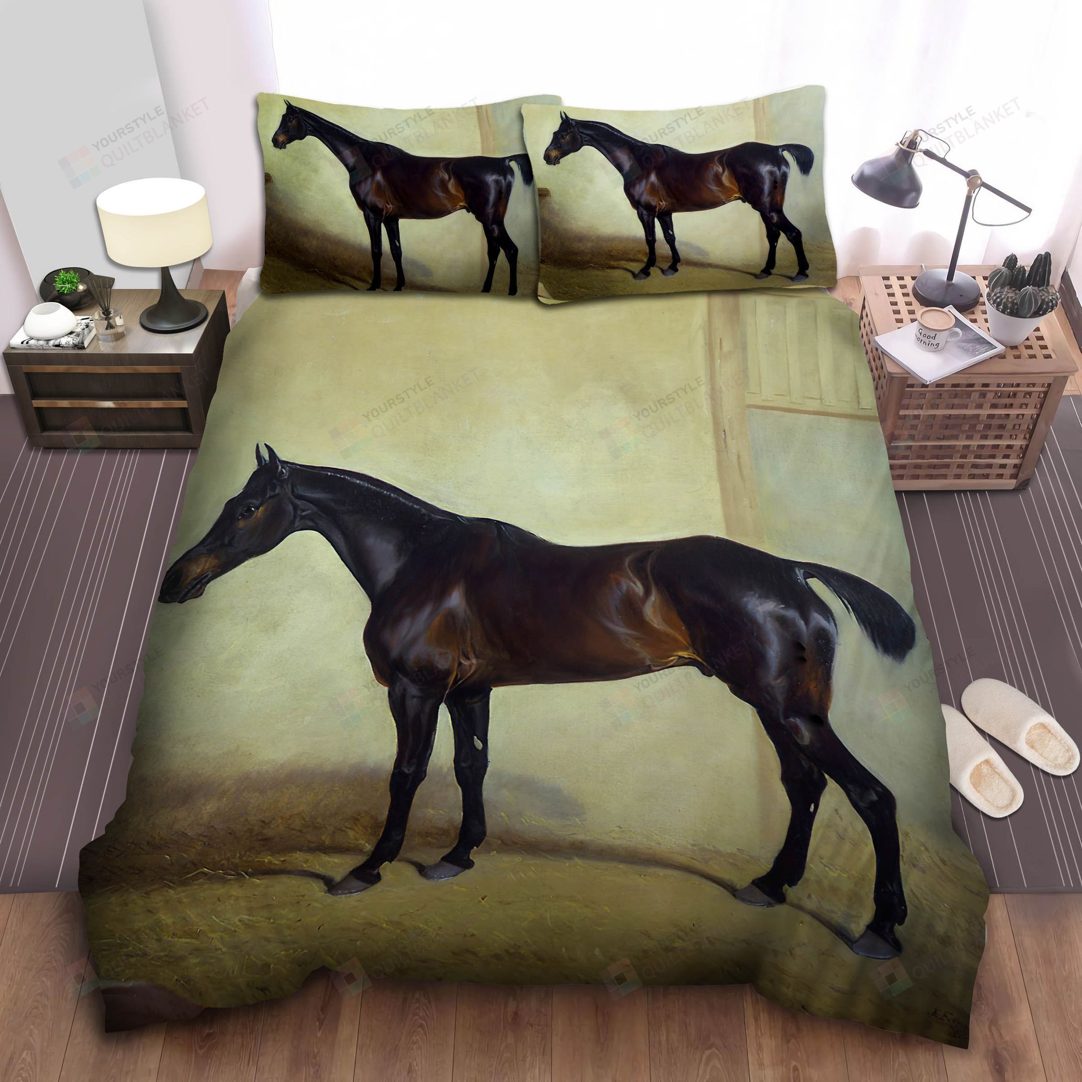 Horse Riding Bed Sheets Spread Comforter Duvet Cover Bedding Sets