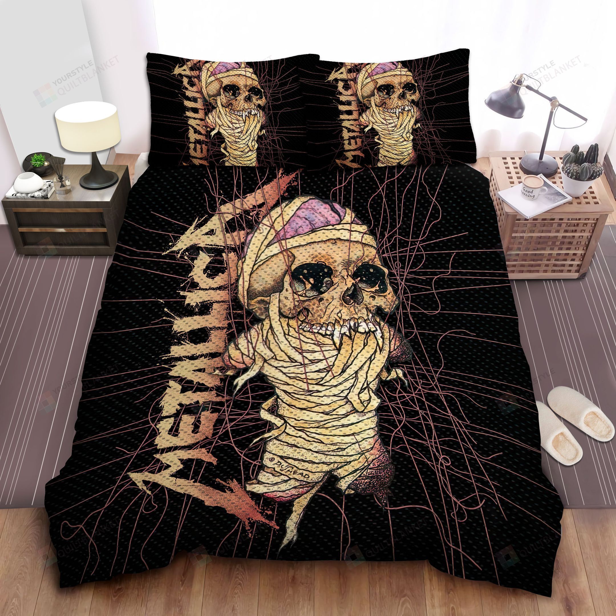 Metallica One Bed Sheets Spread Comforter Duvet Cover Bedding Sets