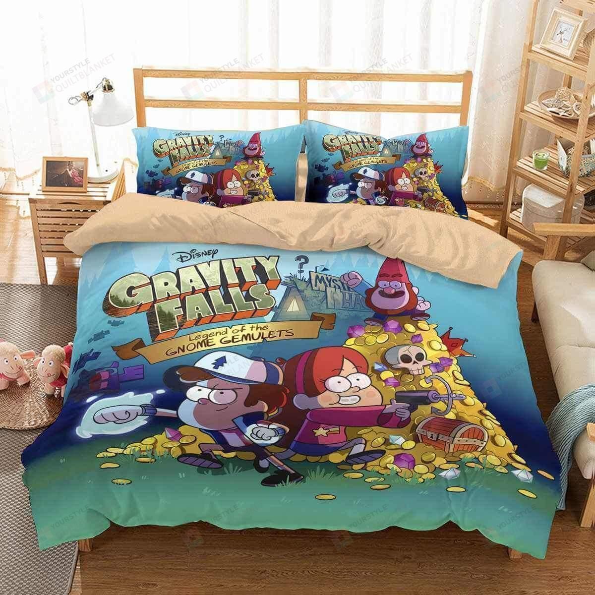 3d Gravity Falls Duvet Cover Bedding Set 1