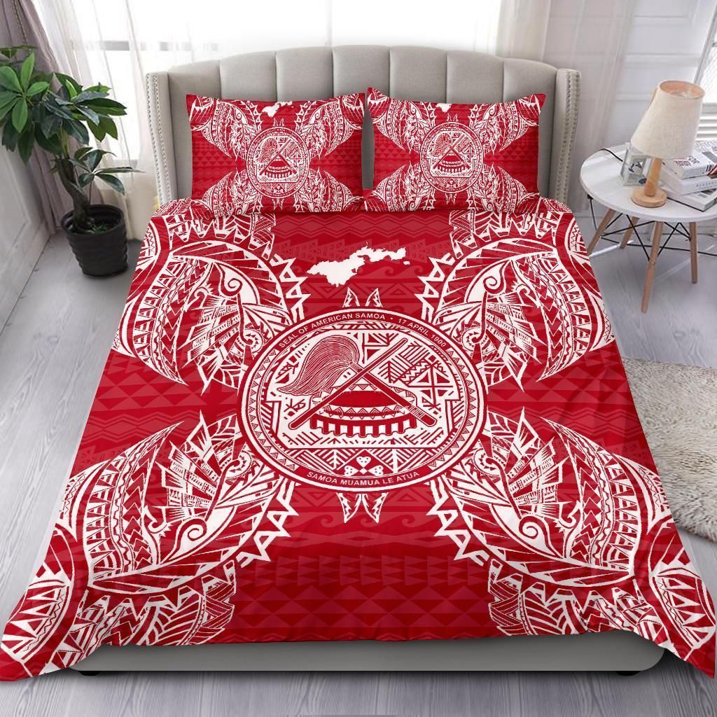 Polynesian Cotton Bed Sheets Spread Comforter Duvet Cover Bedding Sets