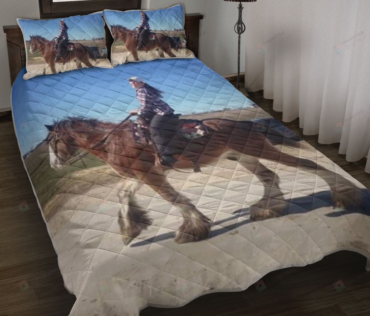 Horse Quilt Bedding Set