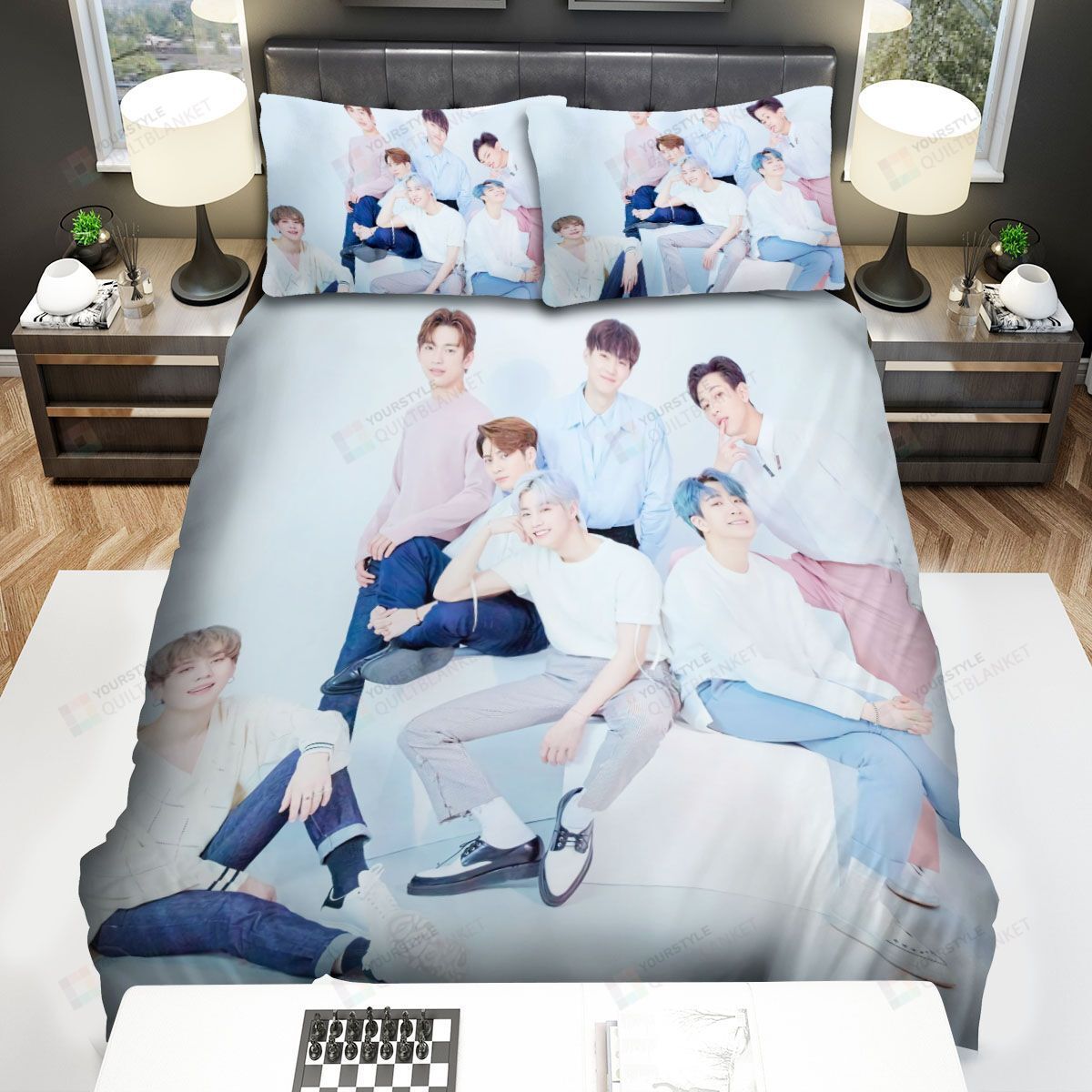 Got7 Members Bed Sheets Spread Comforter Duvet Cover Bedding Sets