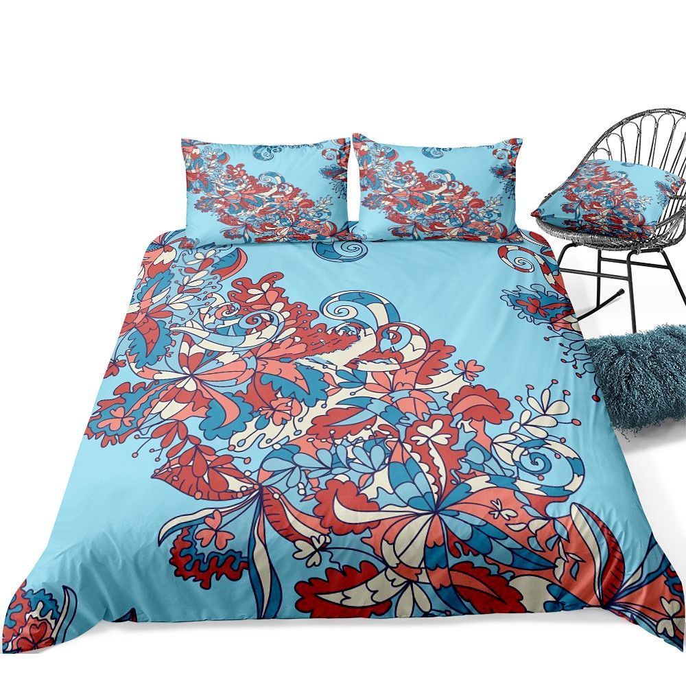 Pattern Bedding Set Bed Sheets Spread Comforter Duvet Cover Bedding Sets