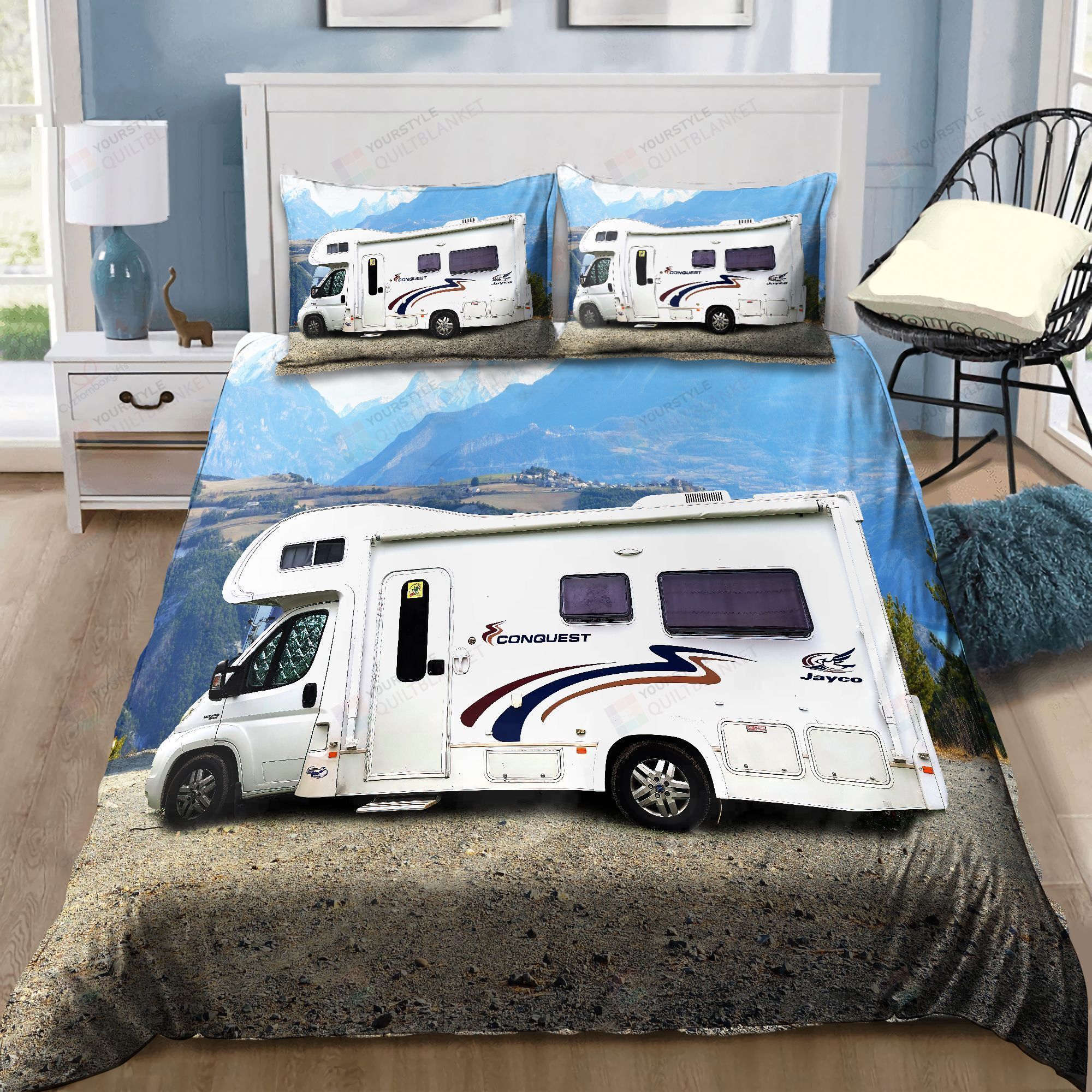 Motorhome Bedding Set Bed Sheets Spread Comforter Duvet Cover Bedding Sets