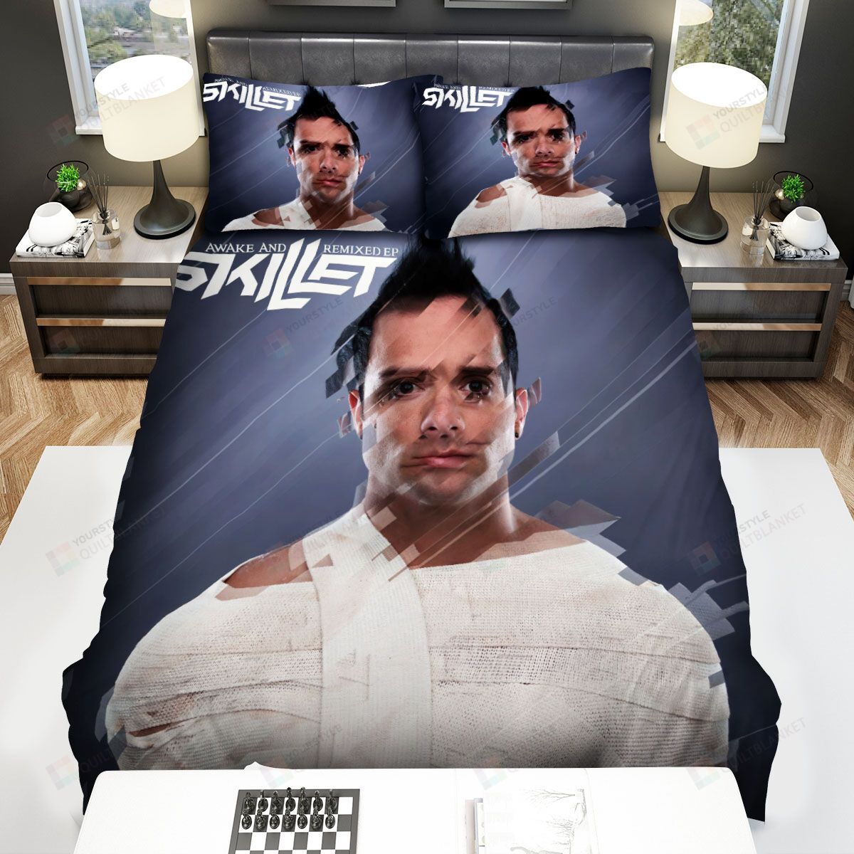 Skillet Awake Bed Sheets Spread Comforter Duvet Cover Bedding Sets