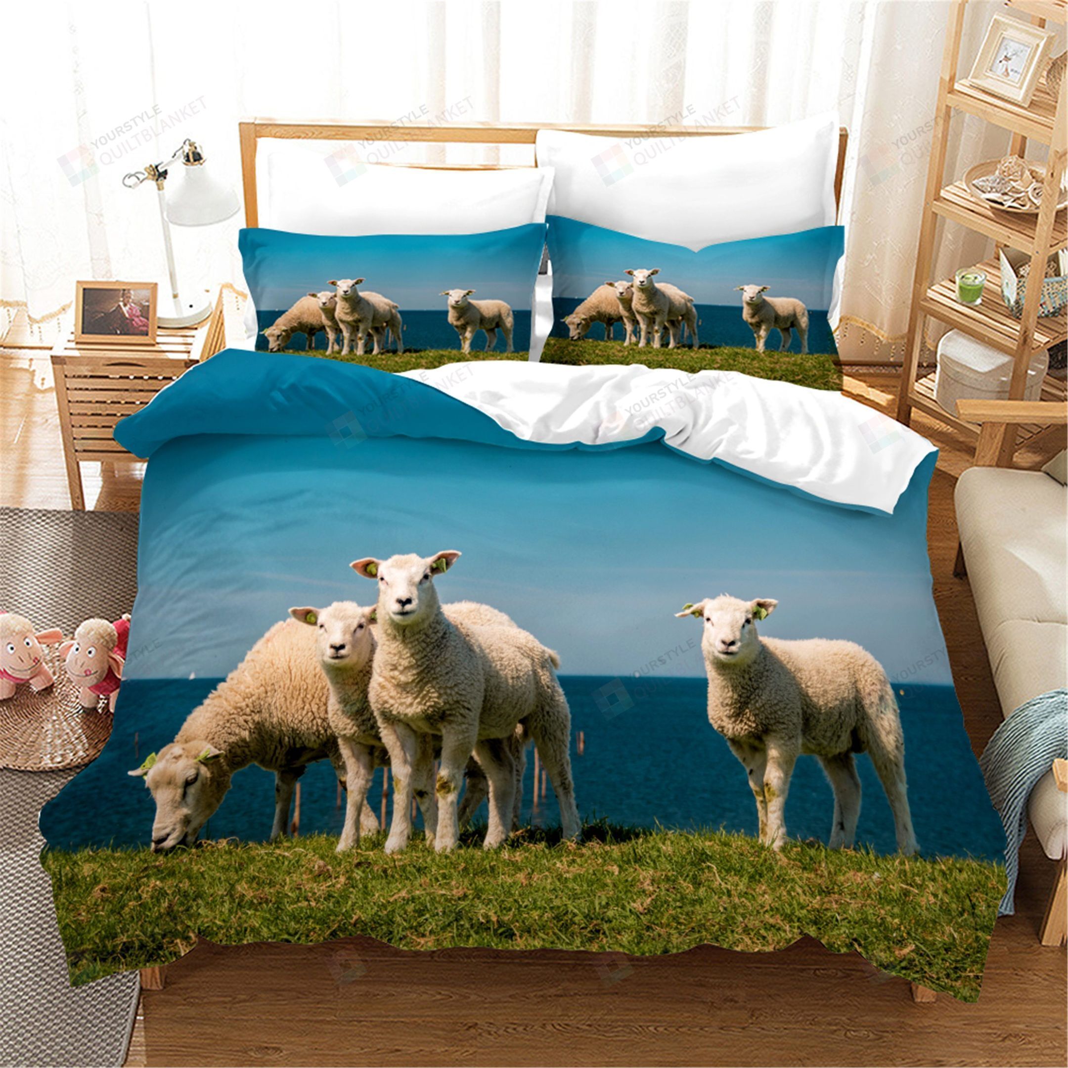 Sheeps Bedding Set Bed Sheet Duvet Cover Bedding Sets