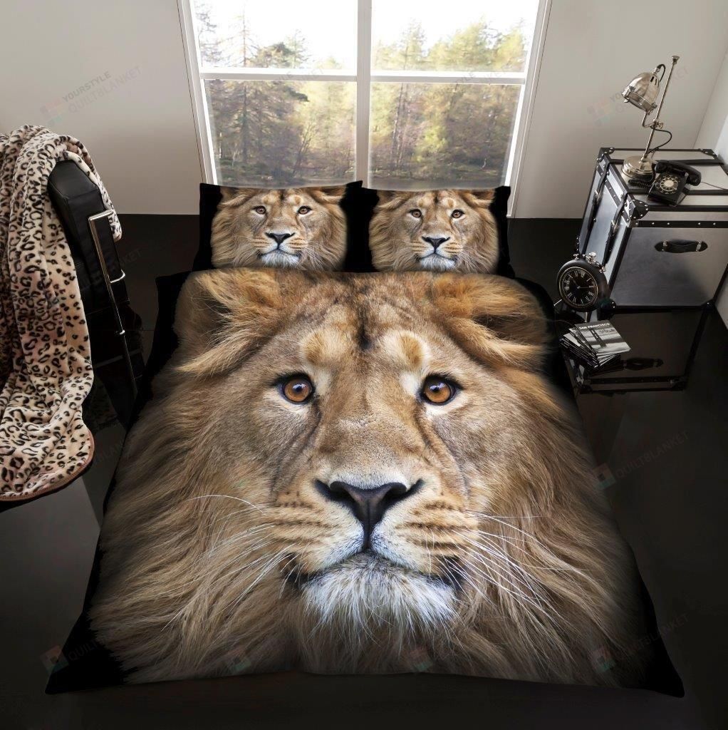 3d Lion Duvet ? 3d Bedding Set (Duvet Cover & Pillow Cases)