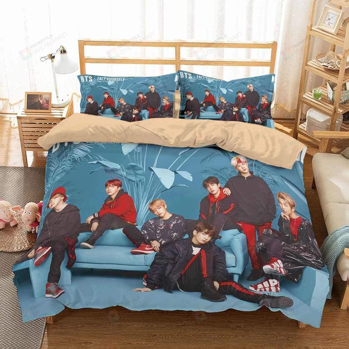 Bts #4 Duvet Cover Bedding Set