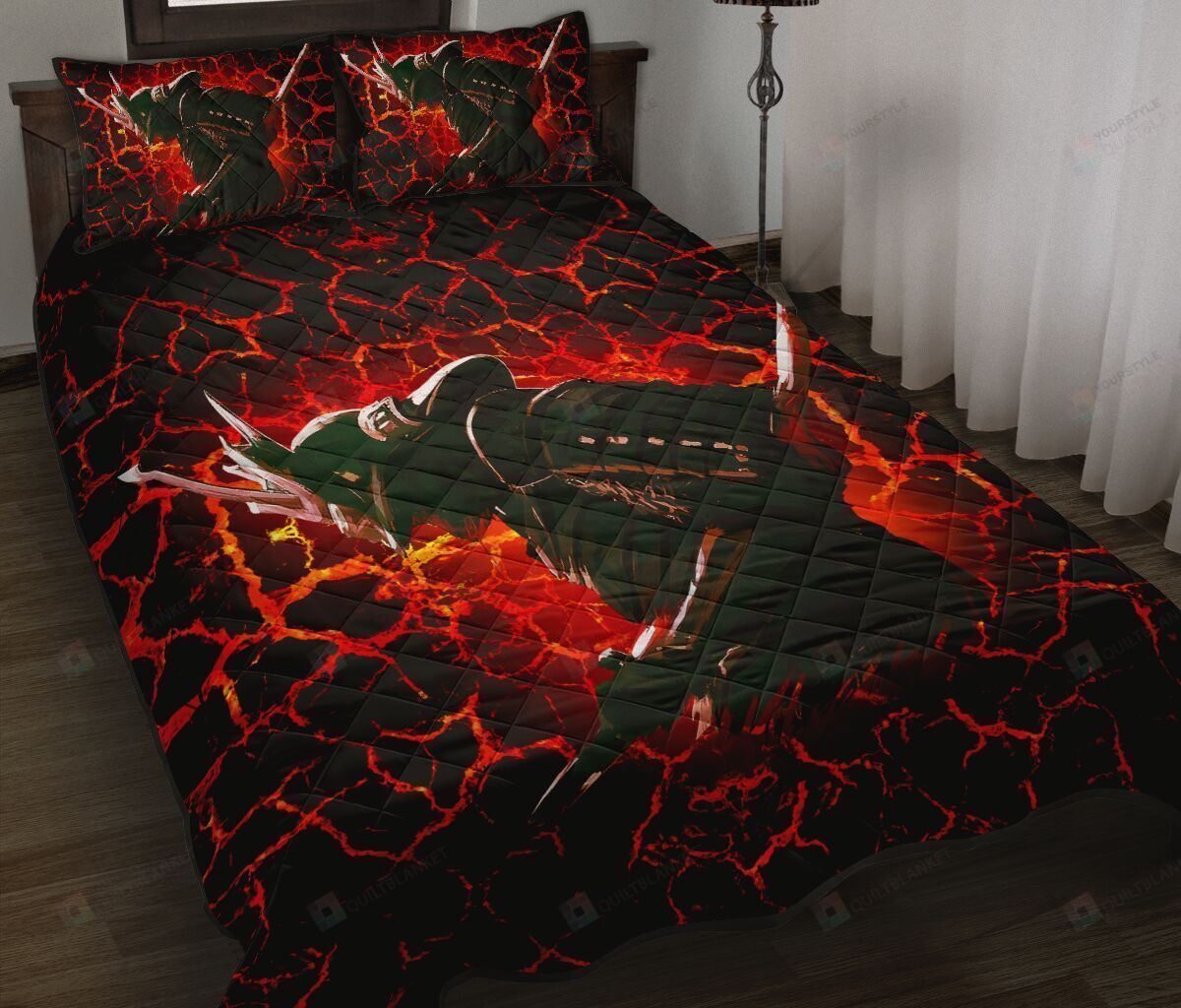 Samurai Quilt Bedding Set