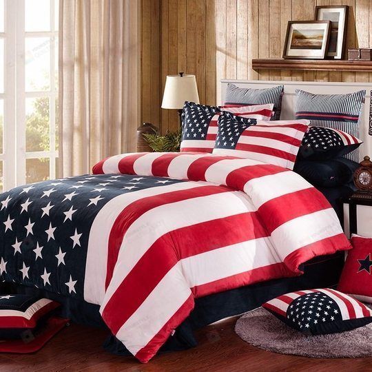 American Flag Duvet Cover Bedding Sets