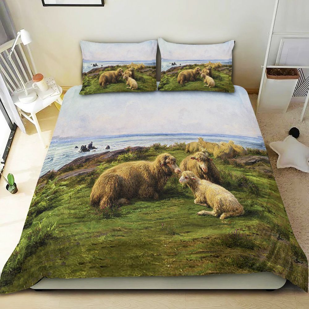 Sheep Bedding Set Bed Sheet Spread Comforter Duvet Cover Bedding Sets