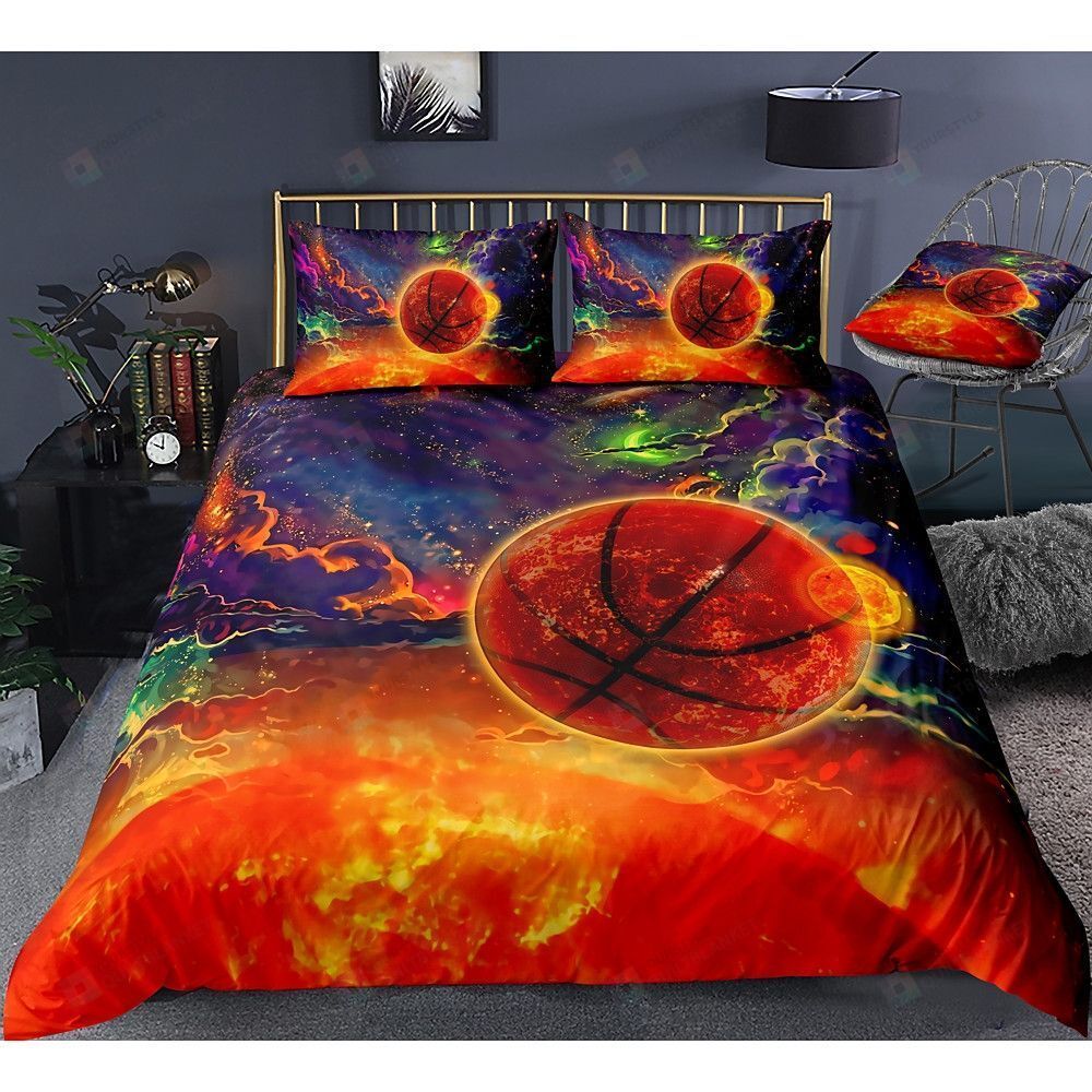 Basketball Bedding Set Bed Sheets Spread Comforter Duvet Cover Bedding Sets