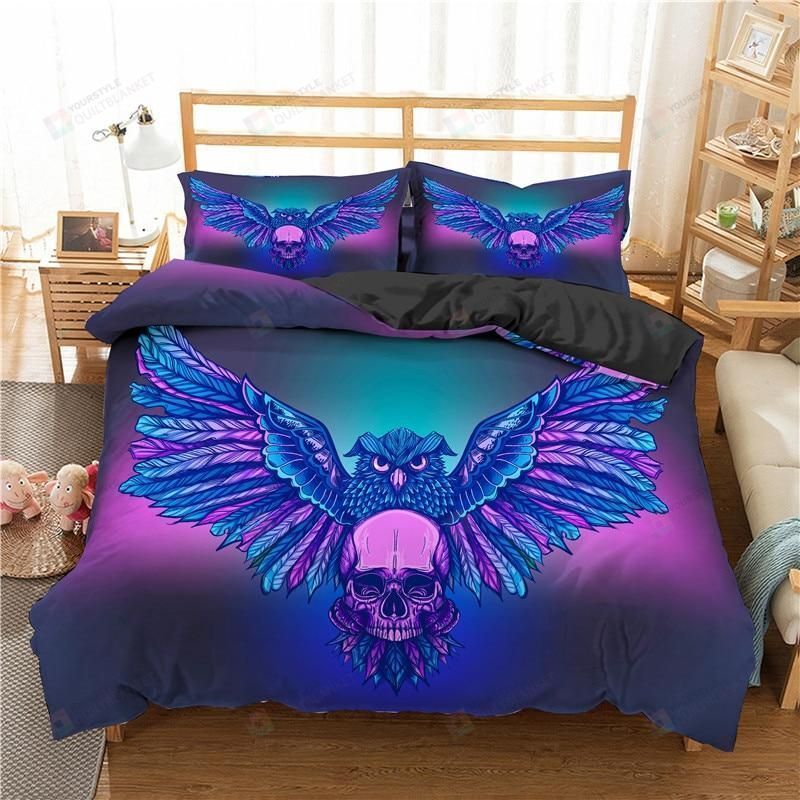 3d Owl Bedding SetCotton Bed Sheets Spread Comforter Duvet Cover Bedding Sets