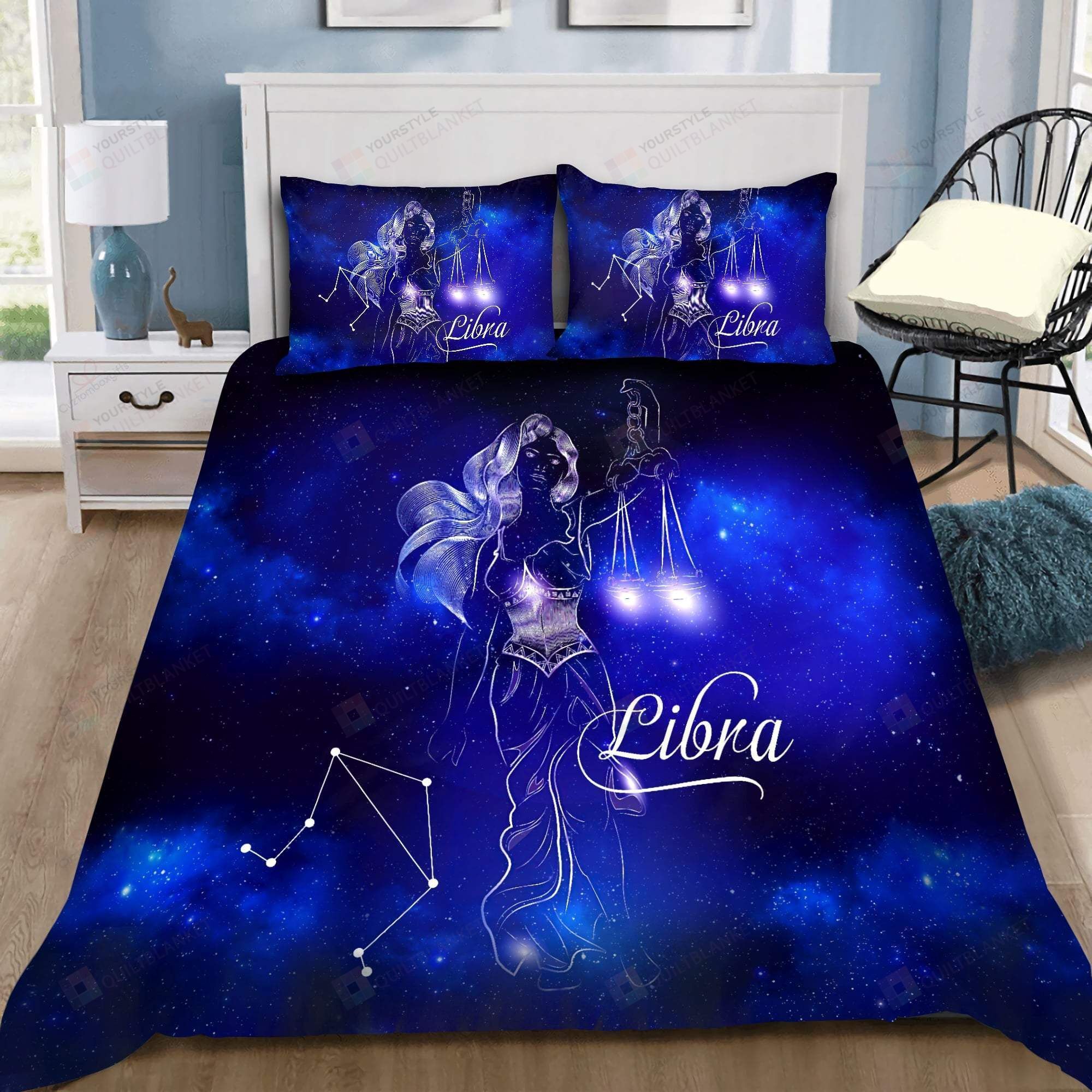 Libra Zodiac Bedding Set Bed Sheets Spread Comforter Duvet Cover Bedding Sets