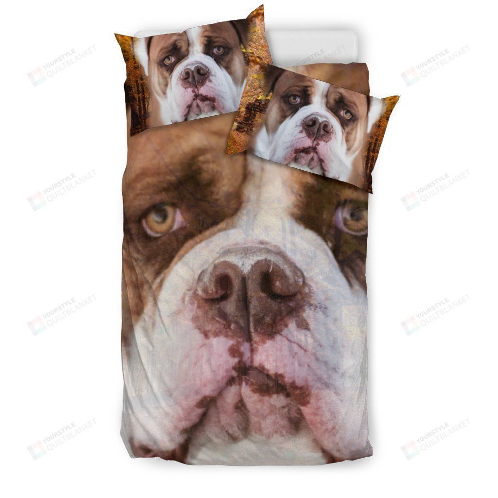 Bulldog Bedding Set Bed Sheets Spread Comforter Duvet Cover Bedding Sets