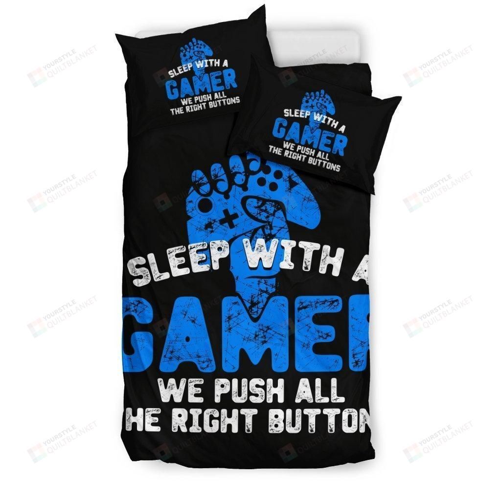 Sleep With A Gamer Ps Bedding Set