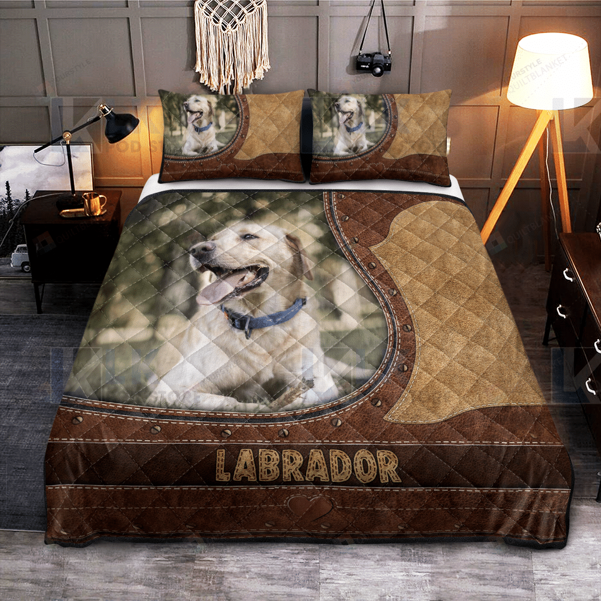 Labrador Quilt Bedding Set