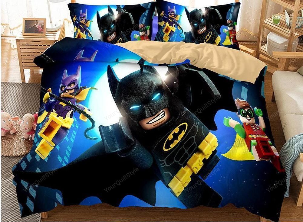 Batman Lego Duvet Cover Bedding Set