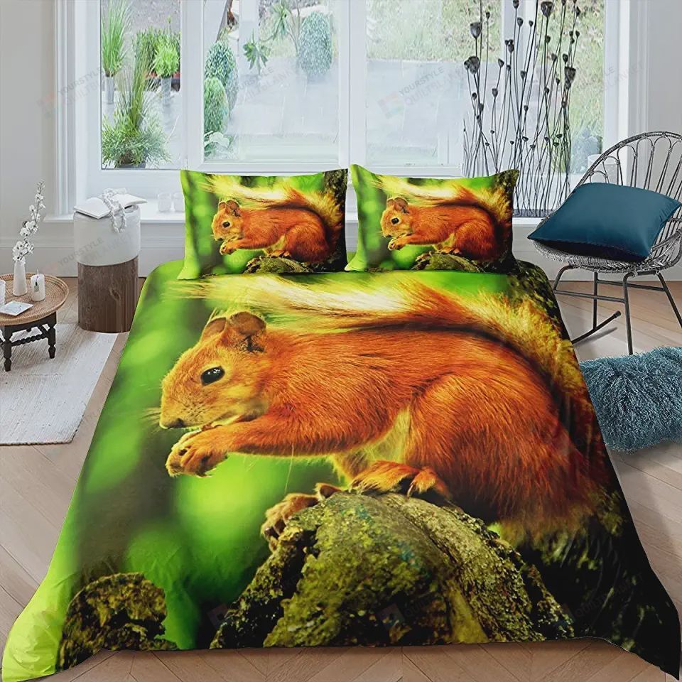 Squirrel Bed Sheets Duvet Cover Bedding Sets