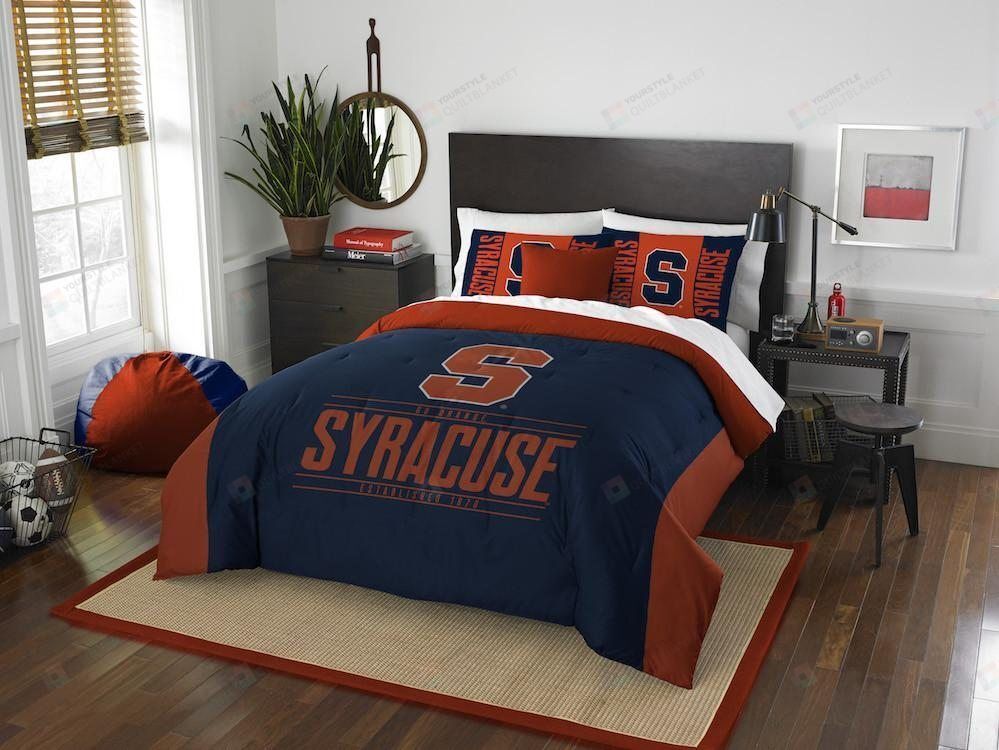 Syracuse Orange Bedding Set (Duvet Cover & Pillow Cases)