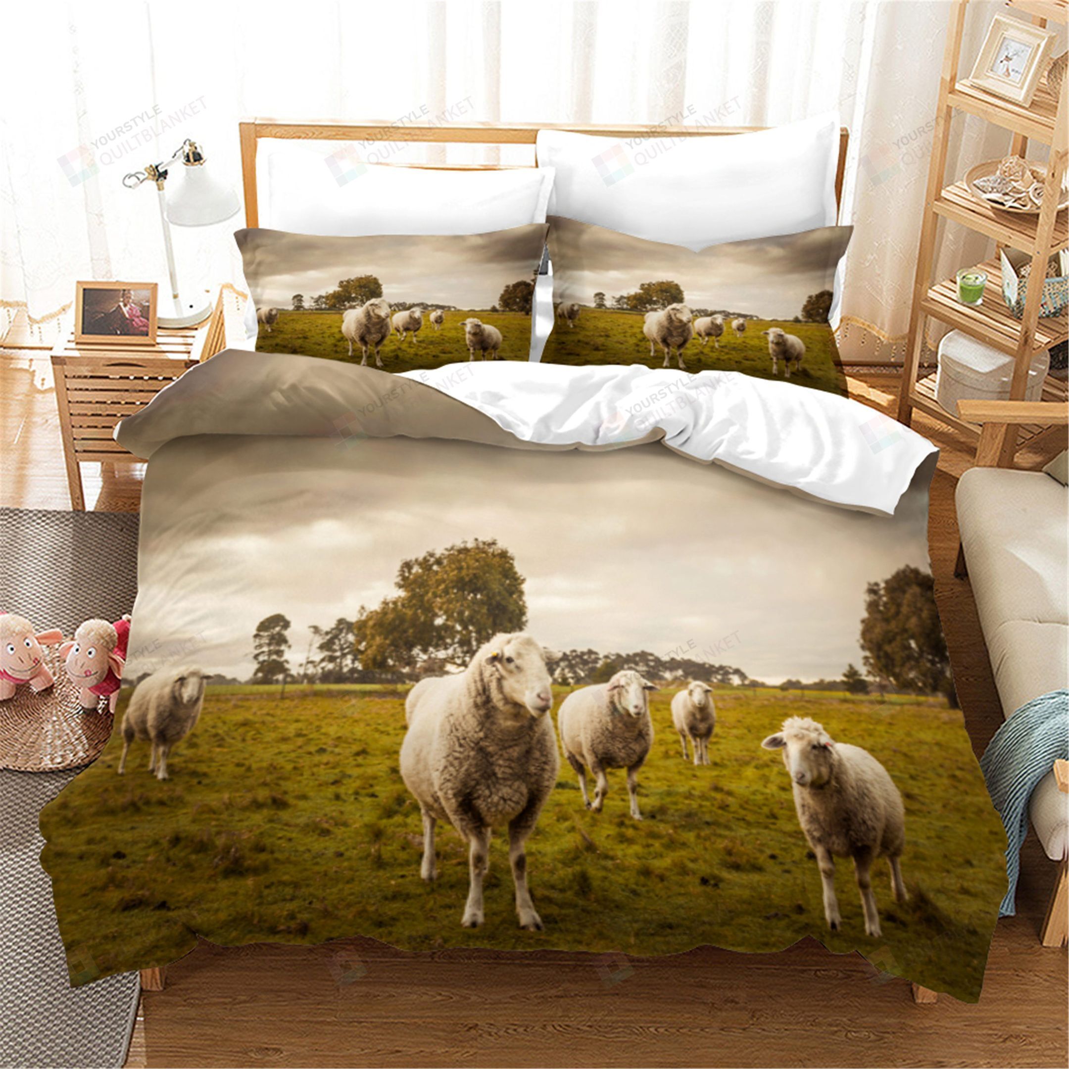 Sheeps Bedding Set Bed Sheet Duvet Cover Bedding Sets