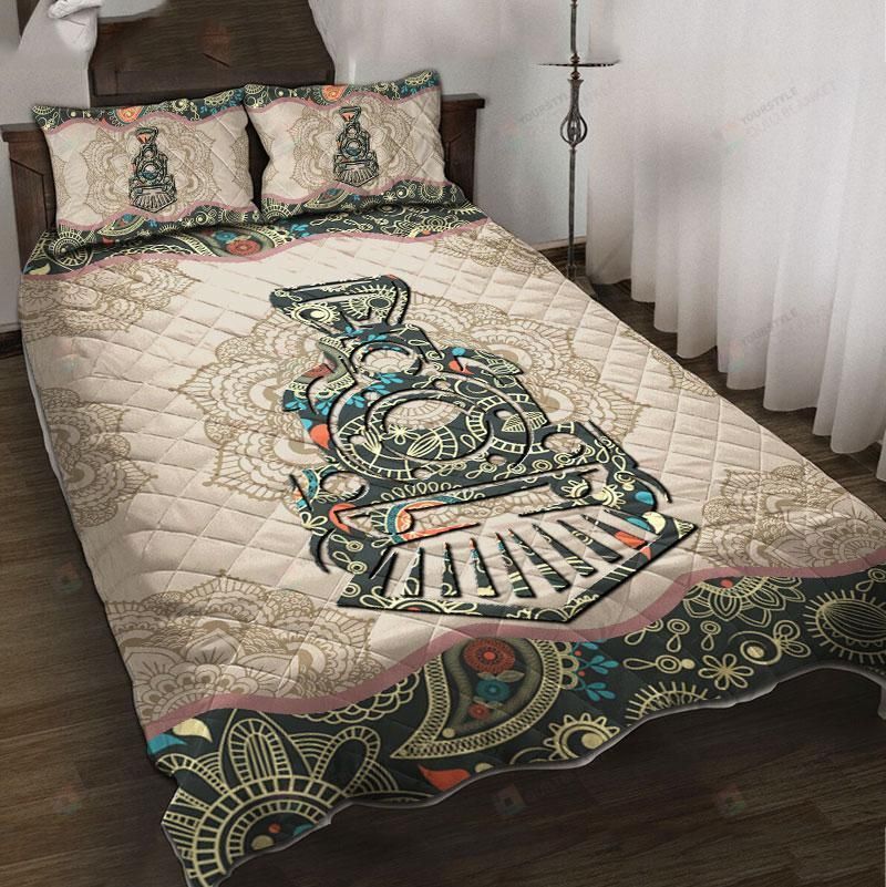 Railroader Quilt Bed Sheets Spread Duvet Cover Bedding Sets