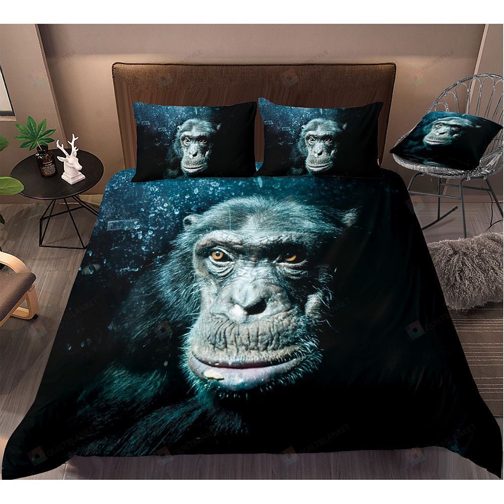 Gorilla Bedding Set Bed Sheets Spread Comforter Duvet Cover Bedding Sets