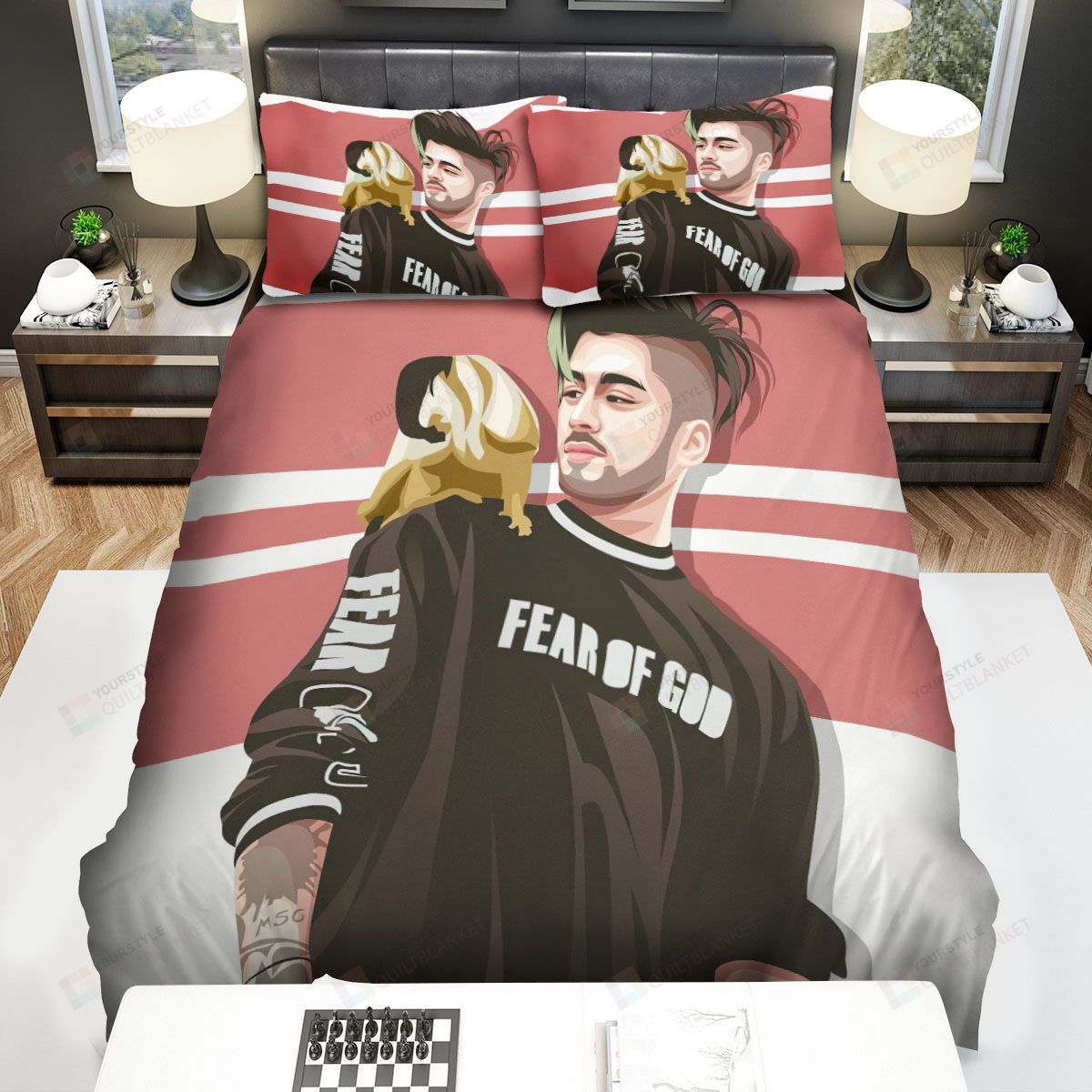 Zayn Malik Bed Sheets Spread Comforter Duvet Cover Bedding Sets