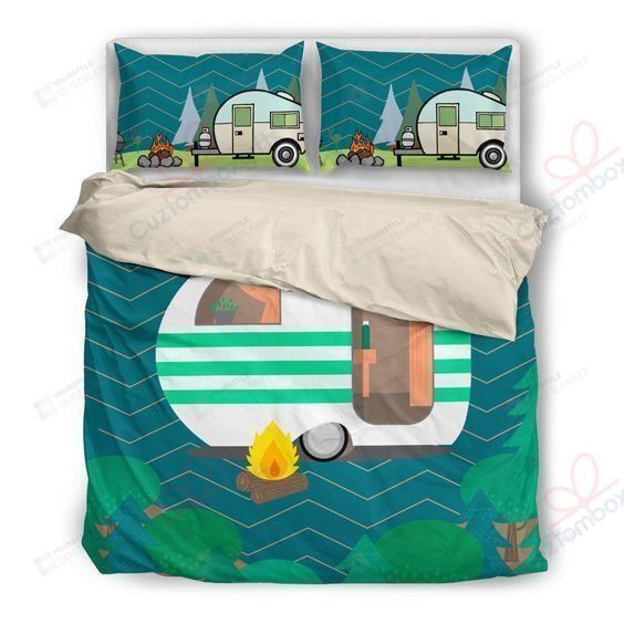 Camping Bed Sheets Spread Comforter Duvet Cover Bedding Sets