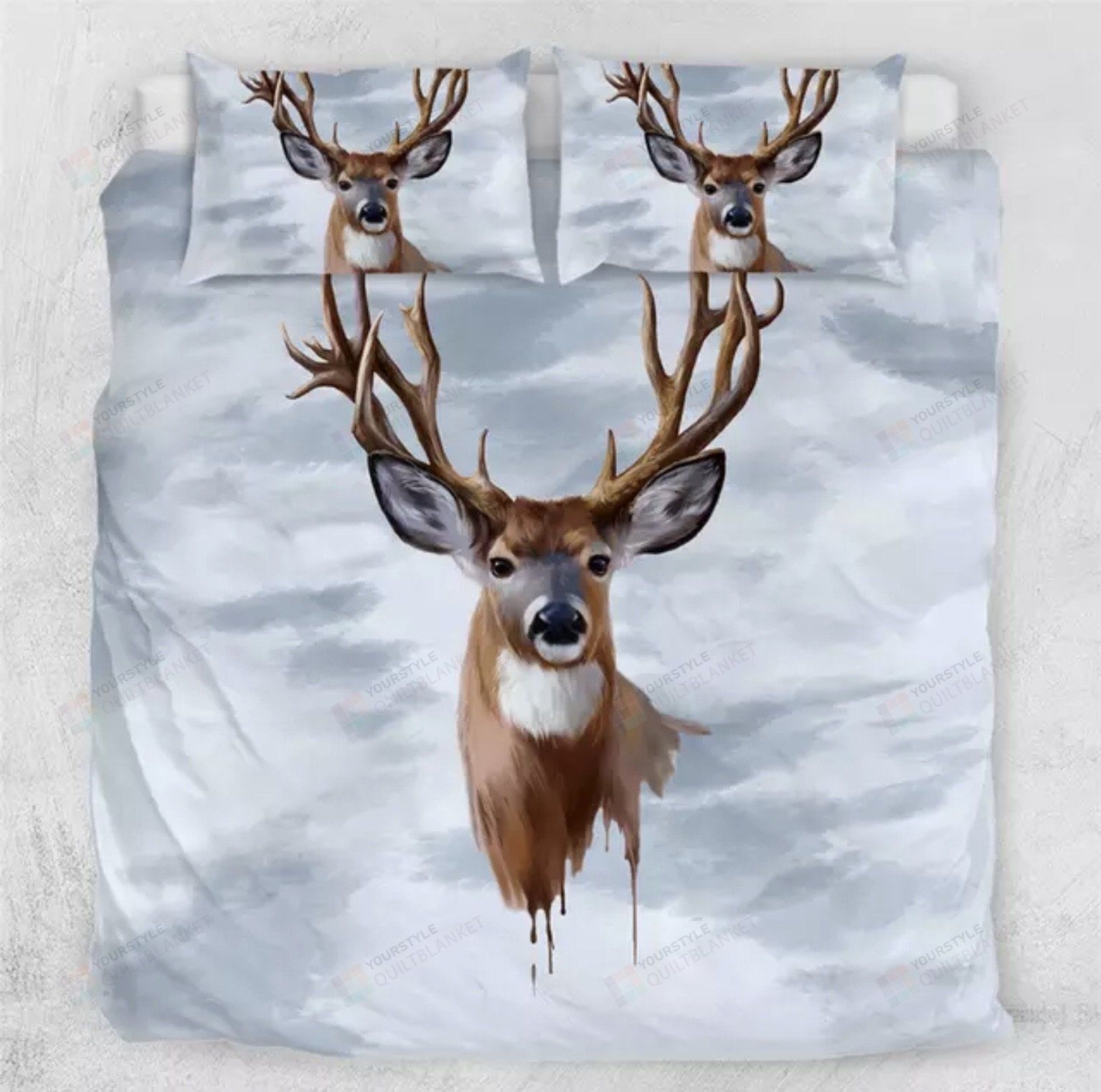 Deer Bed Sheets Duvet Cover Bedding Sets