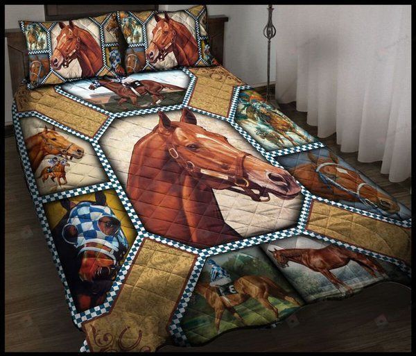 Horse Quilt Bedding Set