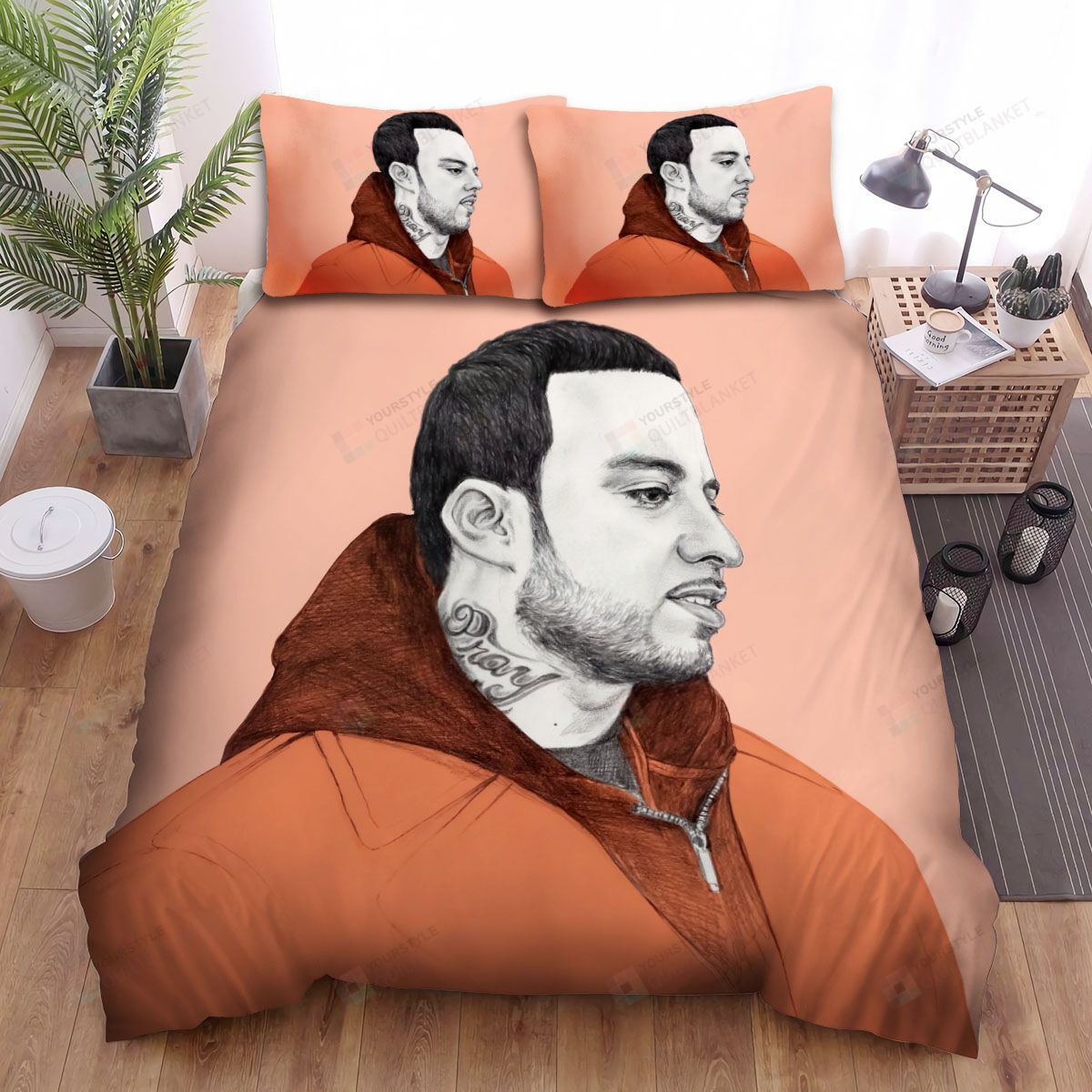 French Montana Bed Sheets Spread Comforter Duvet Cover Bedding Sets