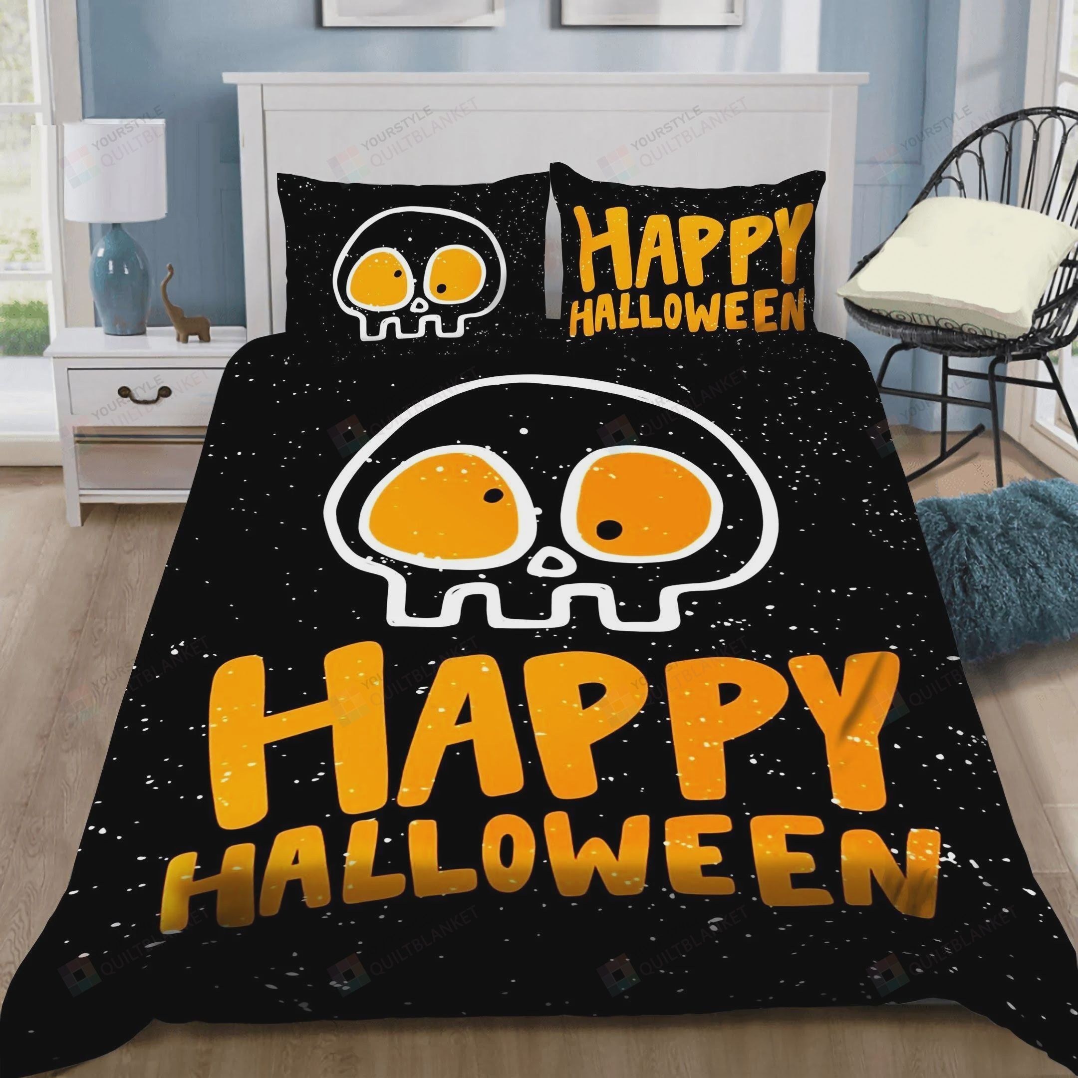 Halloween Bedding Set (Duvet Cover & Pillow Cases)