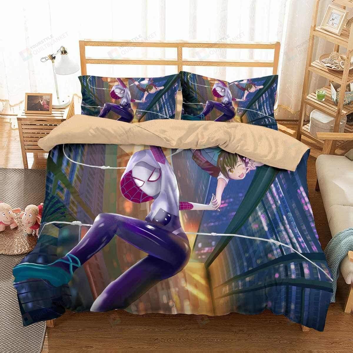 Spider Gwen Duvet Cover Bedding Set