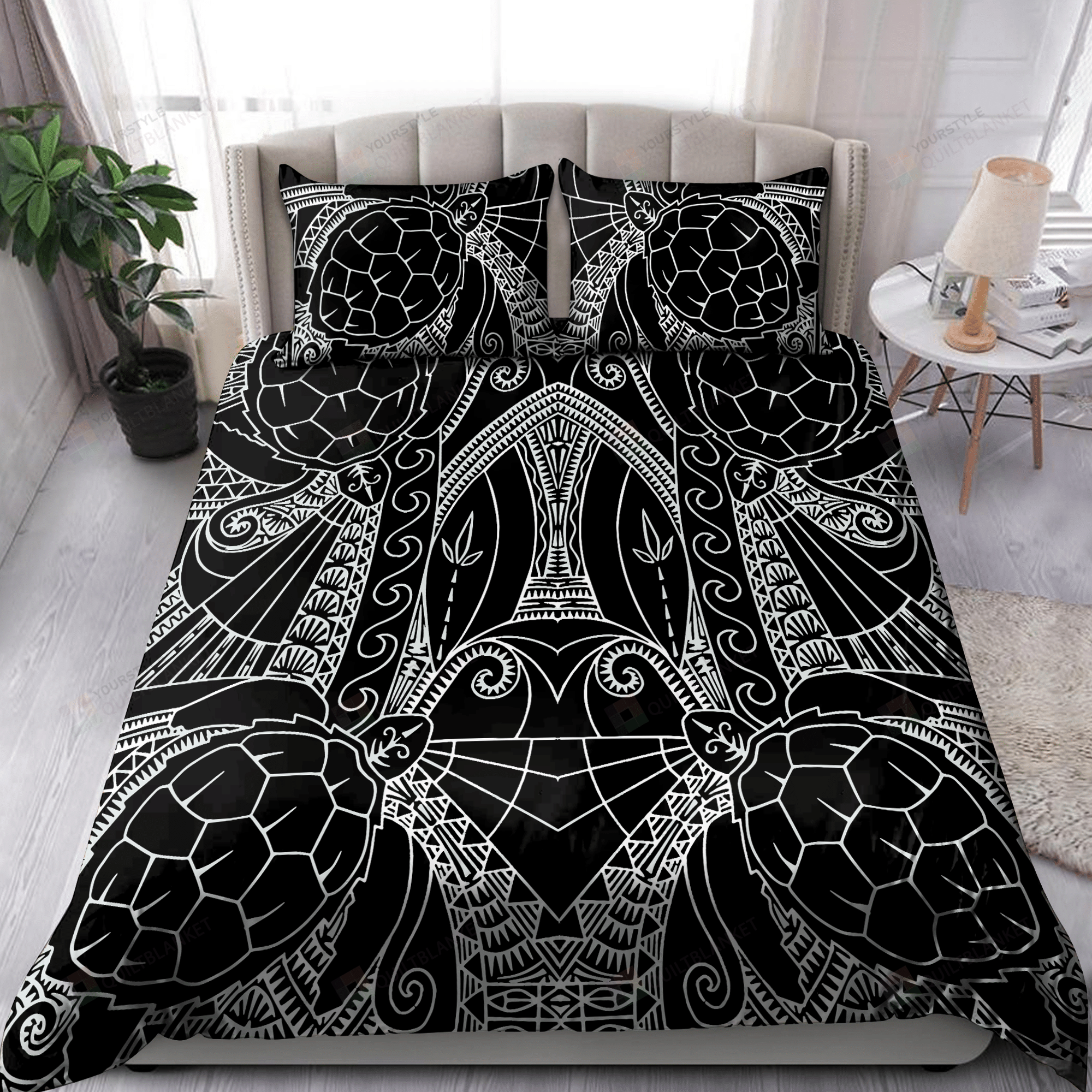 Aboriginal Turtles Bed Sheets Duvet Cover Bedding Set