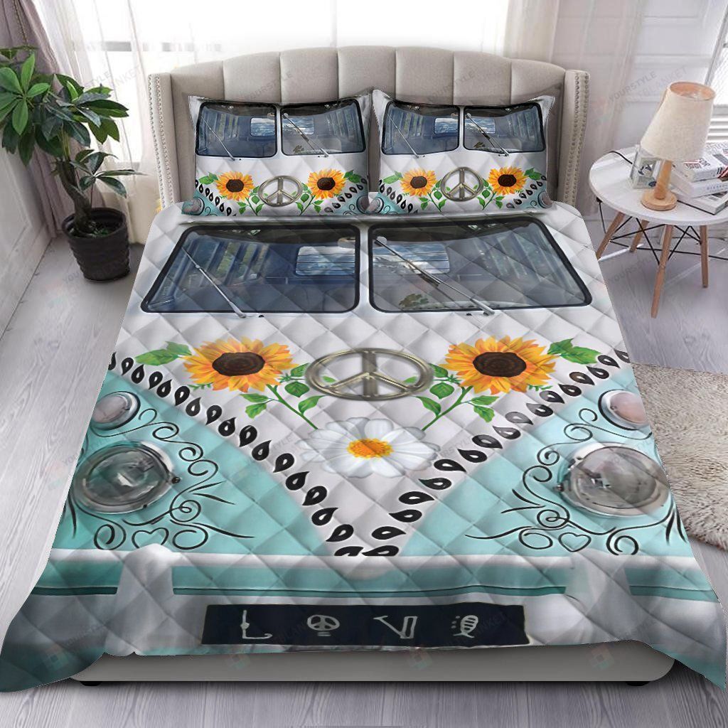 Hippie Cotton Bed Sheets Spread Comforter Duvet Cover Bedding Sets