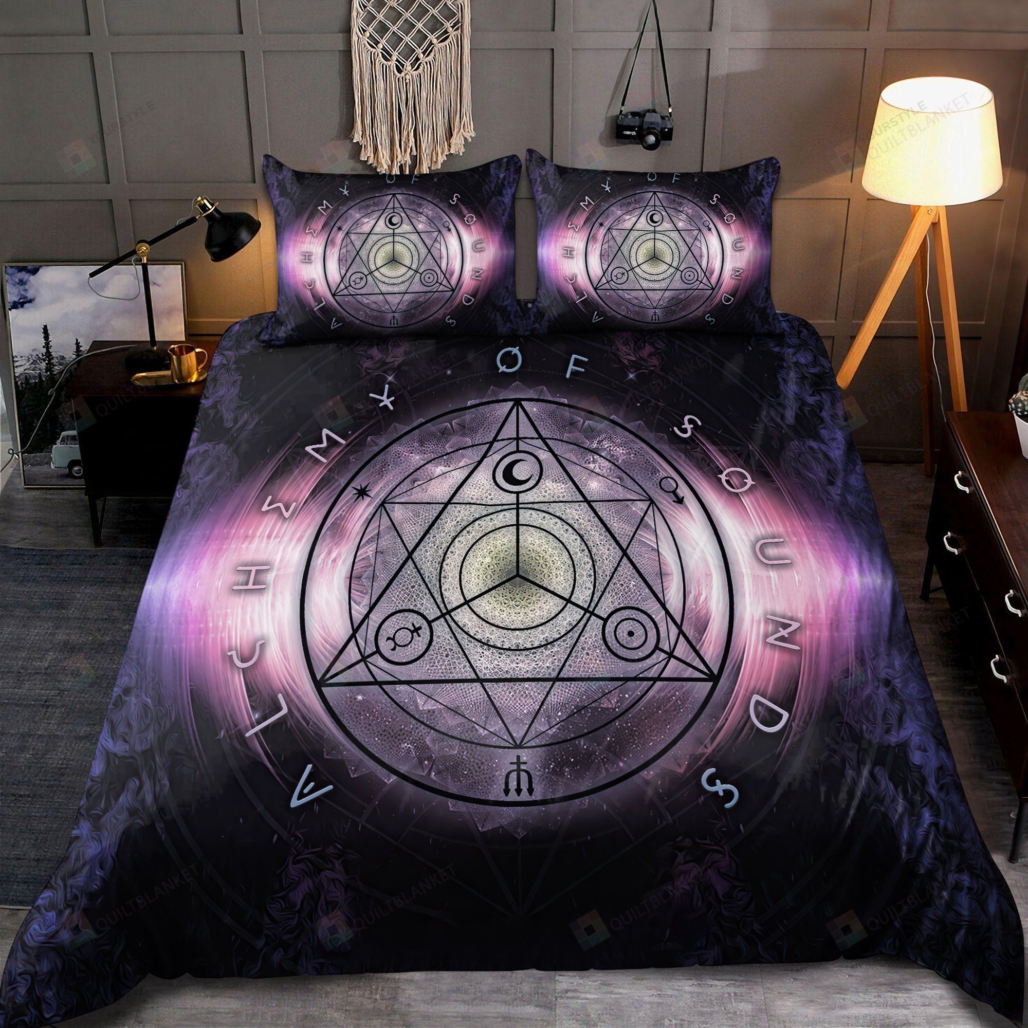 Alchemy Bedding Set Cotton Bed Sheets Spread Comforter Duvet Cover Bedding Sets