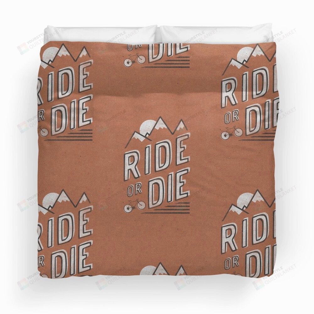 Ride Or Die Duvet Cover Bedding Set