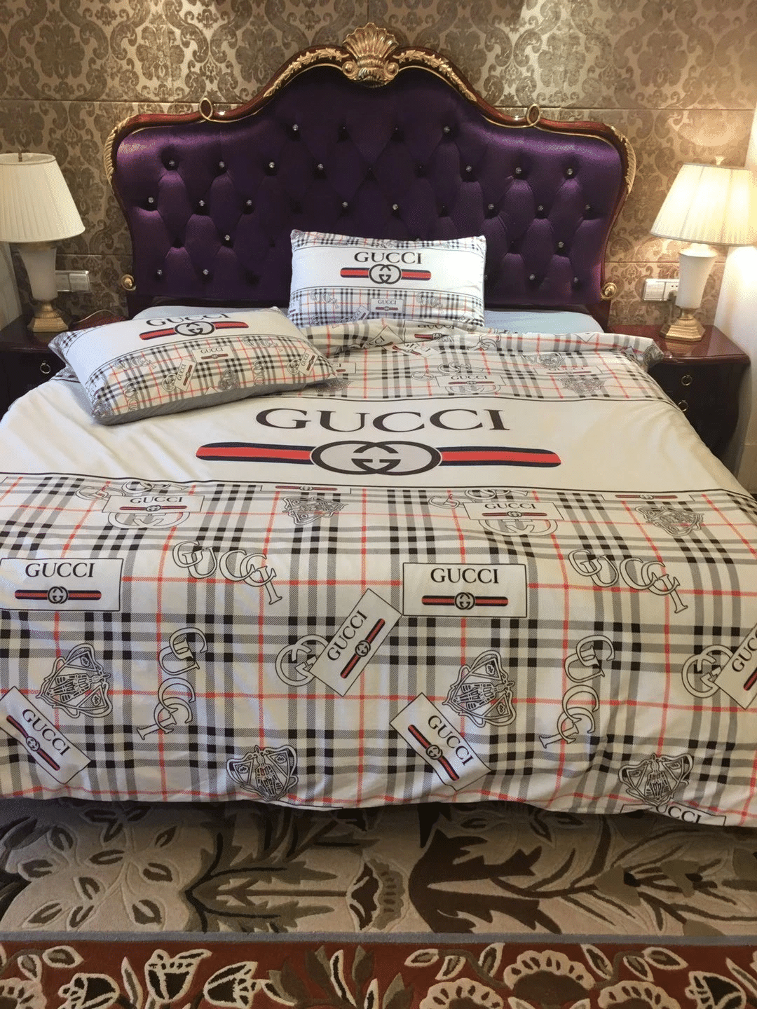 Gc Gucci Luxury Brand Type 115 Bedding Sets Quilt Sets